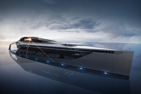 Centrostiledesign Flame Yacht Concept