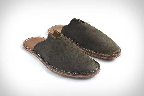 Mr. Grumpy Leather Slippers Mr. Grumpy Leather Slippers