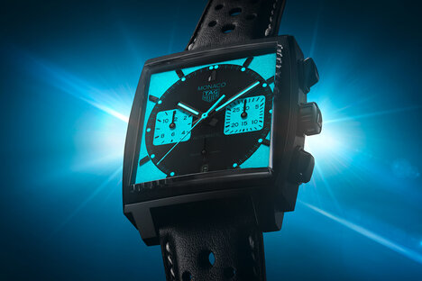 TAG Heuer Monaco Chronograph Night Driver Watch