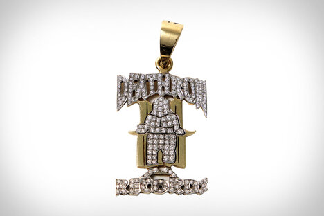 Original Death Row Records Diamond Pendant Original Death Row Records Diamond Pendant