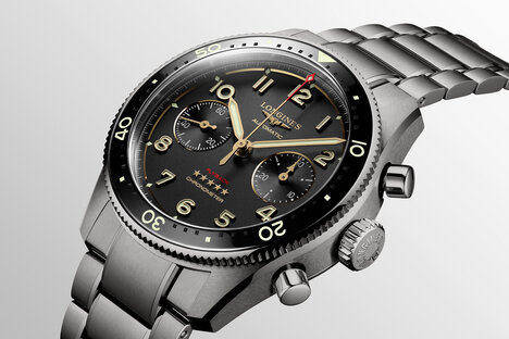 Longines Spirit Flyback Titanium Watch Longines Spirit Flyback Titanium Watch