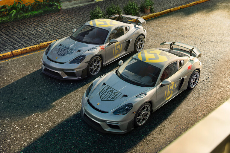 Porsche x TAG Heuer Legends of Panamericana Race Cars