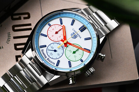 TAG Heuer x Rowing Blazers x Bamford Yacht-Timer Carrera Watch