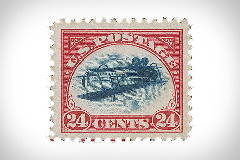 1918 Inverted Jenny US Postage Stamp 1918 Inverted Jenny US Postage Stamp