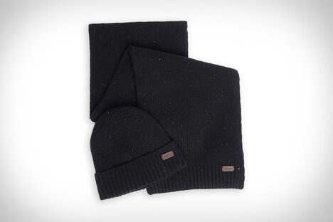 Barbour Carlton Beanie & Scarf Gift Set Barbour Carlton Beanie & Scarf Gift Set