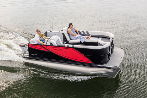 Godfrey Mighty G Electric Pontoon Boat Godfrey Mighty G Electric Pontoon Boat