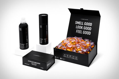 Salsa para lavar la ropa Cápsulas de detergente de sándalo australiano