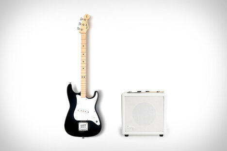 Loog x Fender Stratocaster Electric Guitar Bundle