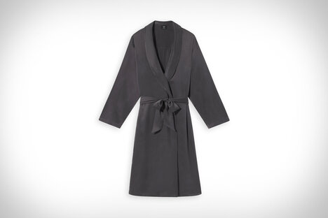 Lunya 可水洗丝绸长袍