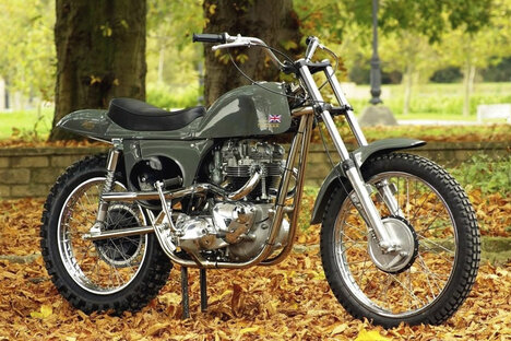 Metisse Steve McQueen Desert Racer Motorcycle Metisse Steve McQueen Desert Racer Motorcycle