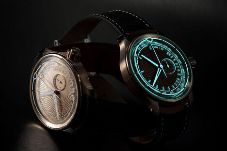Ming 37.04 Rose Gold Monopusher Watch Ming 37.04 Rose Gold Monopusher Watch