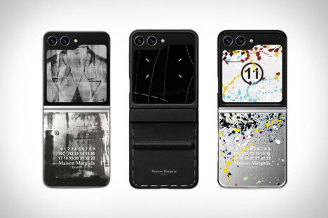 Samsung x Maison Margiela Galaxy Z Flip5 Smartphone Samsung x Maison Margiela Galaxy Z Flip5 Smartphone