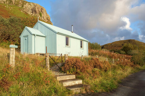 Retiro de la iglesia de estaño