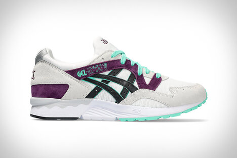 Asics Gel-Lyte V White Black Sneakers Asics Gel-Lyte V White Black Sneakers