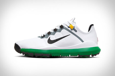 Chaussures de golf Nike Tiger Woods '13 vert pin