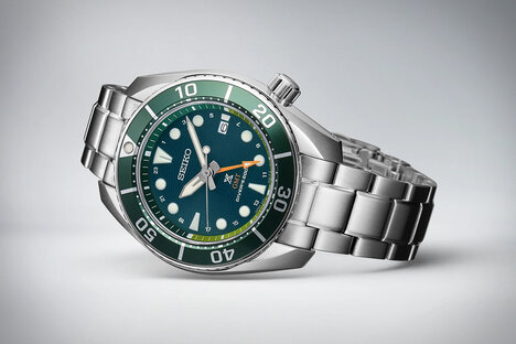 Seiko Prospex Sea Solar GMT Watch