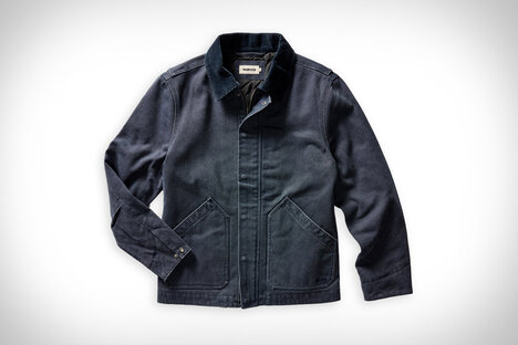 Veste Workhorse en toile écaillée Taylor Stitch