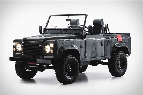 Vagabund Moto Land Rover Defender 90 Truck Vagabund Moto Land Rover Defender 90 Truck