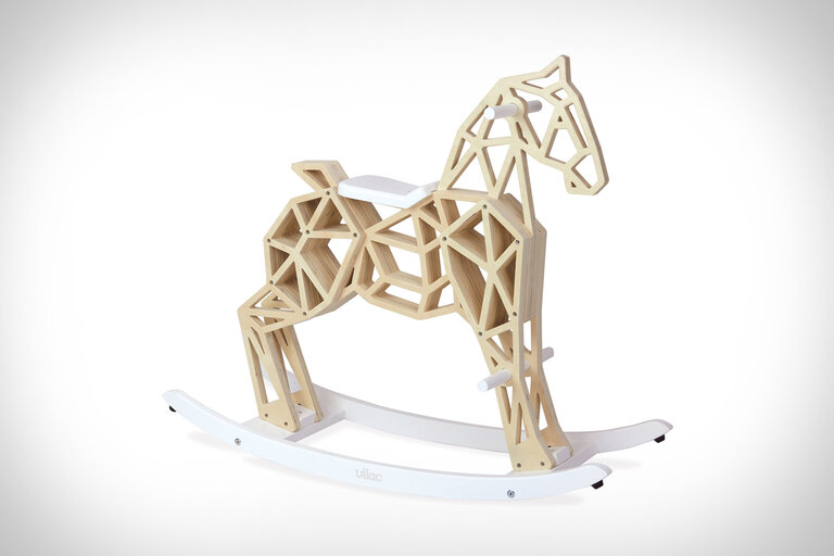 Vilac Diamond Wooden Rocking Horse