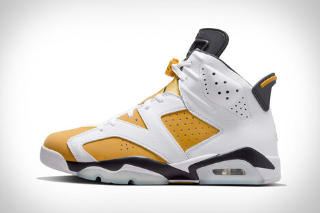 Nike Air Jordan 6 Retro Yellow Ochre Sneakers