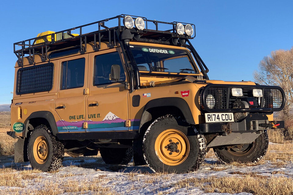 1998 ランドローバー ディフェンダー 110 キャメル トロフィー