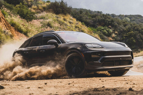 Porsche All-Electric Macan Prototype SUV Porsche All-Electric Macan Prototype SUV
