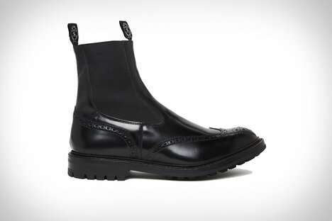 Todd Snyder x Tricker's Henry Wing Cap Chelsea Boot Todd Snyder x Tricker's Henry Wing Cap Chelsea Boot