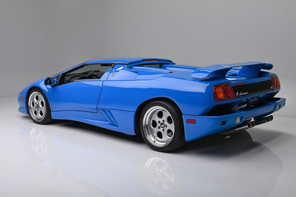 Donald Trump's 1997 Lamborghini Diablo VT Roadster | Uncrate