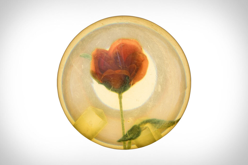 Bill Murray's Kingpin Red Rose Bowling Ball Uncrate