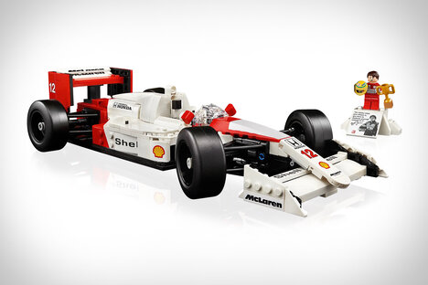 LEGO McLaren MP4/4 & Ayrton Senna Race Car LEGO McLaren MP4/4 & Ayrton Senna Race Car