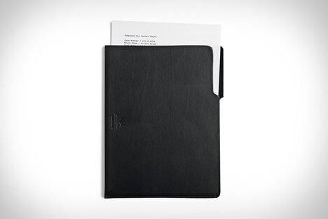 Wayne Enterprises x Uncrate Leather Dossier Folder Wayne Enterprises x Uncrate Leather Dossier Folder
