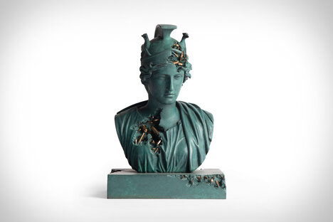 Daniel Arsham's Bronze Rome Deified Daniel Arsham's Bronze Rome Deified