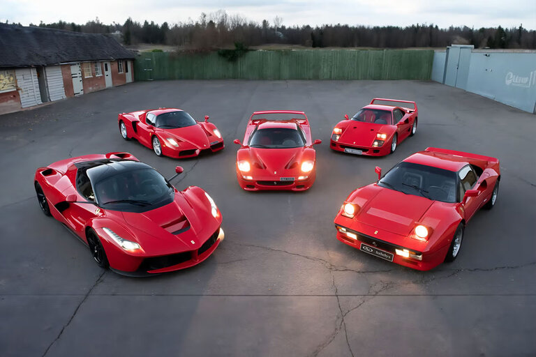 Ferrari Big Five Collection | Uncrate