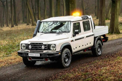 Ineos Quartermaster Defender Truck Ineos Quartermaster Defender Truck