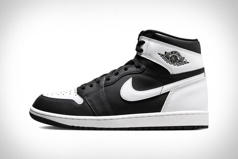Nike Air Jordan 1 Retro High OG Black & White Sneakers
