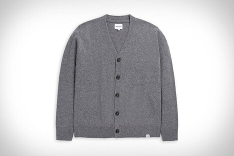 Norse Projects Adam Lammwoll-Cardigan