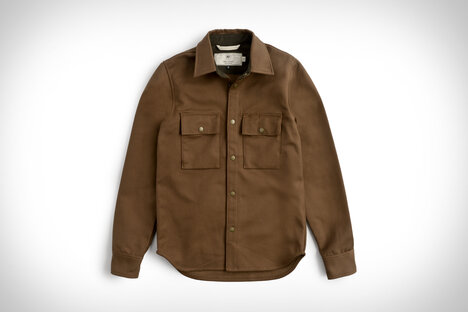 Rogue Territory Brushed Oxford Overshirt
