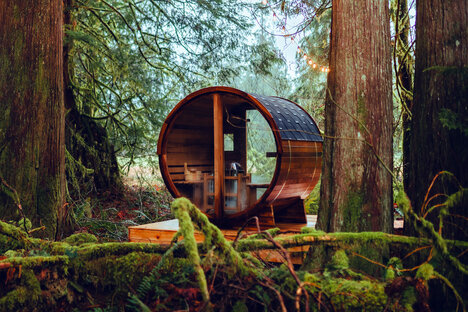 Redwood Thermowood Panorama Sauna