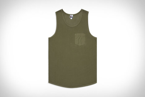 Sunspel x Nigel Cabourn Mesh Tank Top Sunspel x Nigel Cabourn Mesh Tank Top