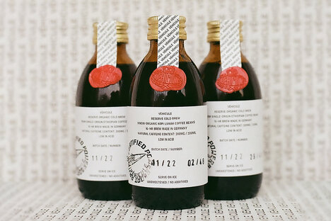 VÉHICULE Reserve Kopi Luwak Cold Brew Coffee