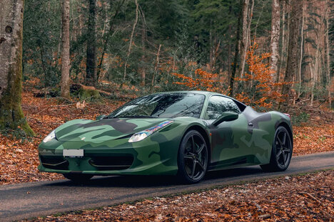 2010 Ferrari 458 Italia Army Coupe 2010 Ferrari 458 Italia Army Coupe