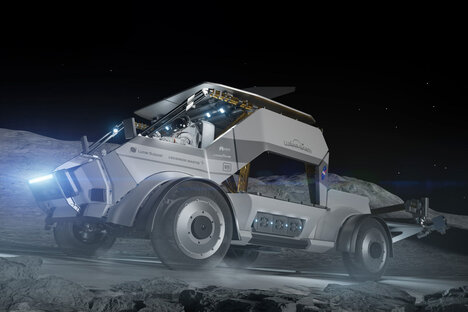 NASA Lunar Terrain Vehicle
