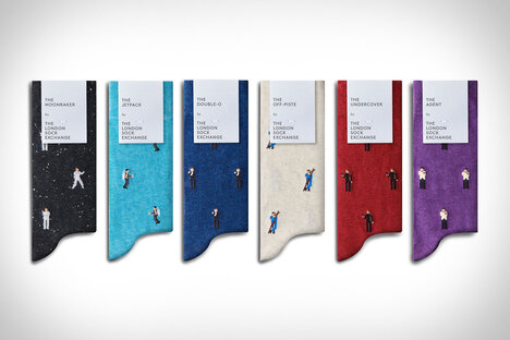 007 60th Anniversary Sock Collection Set