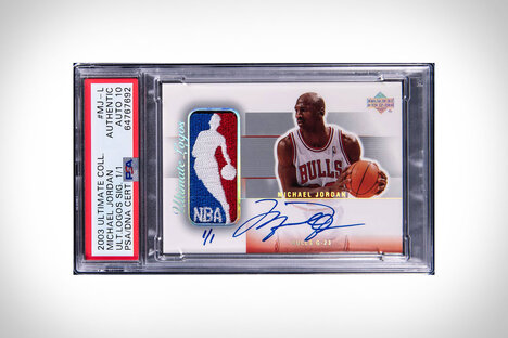 2003 Upper Deck Ultimate Collection Michael Jordan Logoman Card 2003 Upper Deck Ultimate Collection Michael Jordan Logoman Card