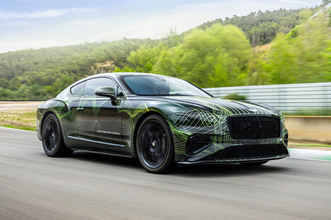 Bentley Fourth-Generation Continental GT Prototype Bentley Fourth-Generation Continental GT Prototype