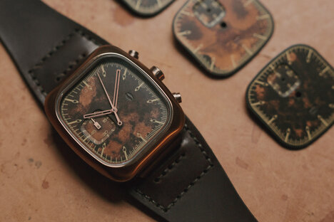 Brew x Alton Brown Retrograph Relic Watch Brew x Alton Brown Retrograph Relic Watch