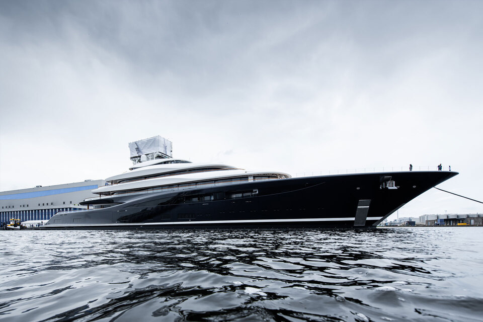 Feadship Project 821 Hydrogen Fuel-cell Yacht 