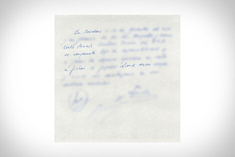 Lionel Messi's Barcelona Napkin Contract Lionel Messi's Barcelona Napkin Contract