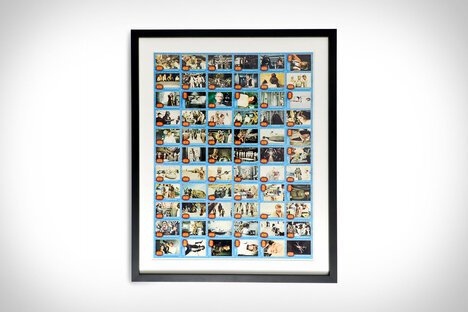 1977 Topps Star Wars Series 1 Uncut Trading Card Sheet