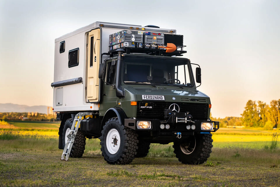 1987 Mercedes-Benz Unimog U1300L Camper | Uncrate